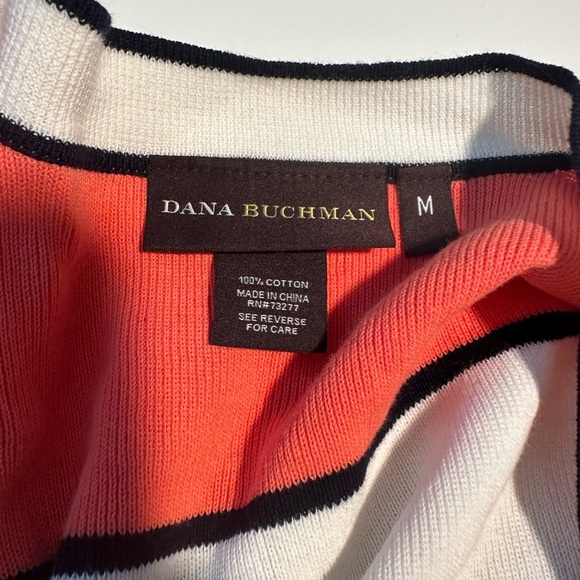 Dana Buchman color block Cardigan size medium - Picture 3 of 6